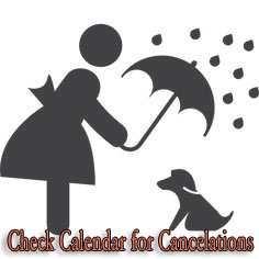 rain cancelations